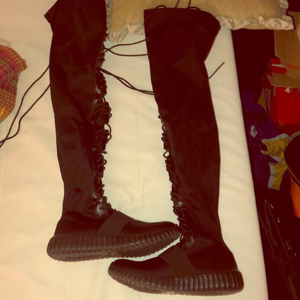 COPY - Thigh high sneaker boots